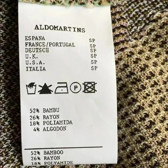 Anthropologie Aldomartins Tropical Knit Dress - Picture 6 of 7